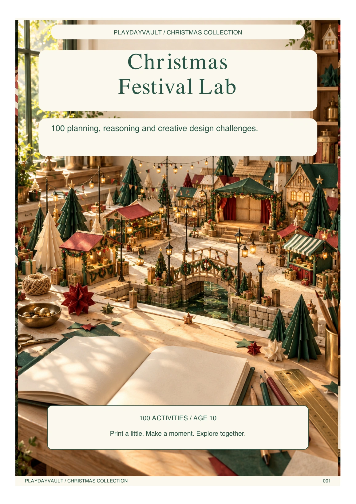 Christmas Festival Lab actual printable cover