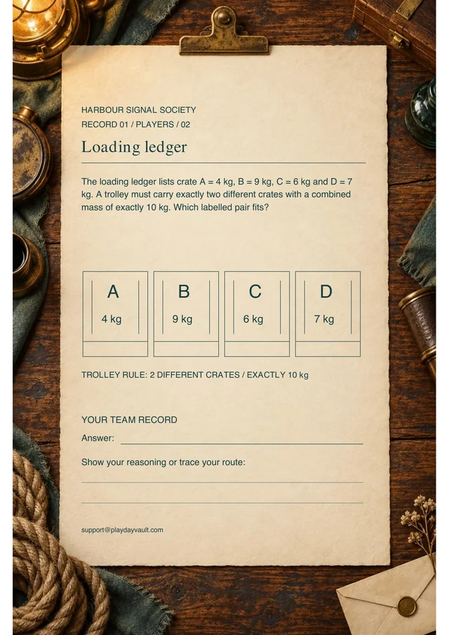 Actual loading ledger player page