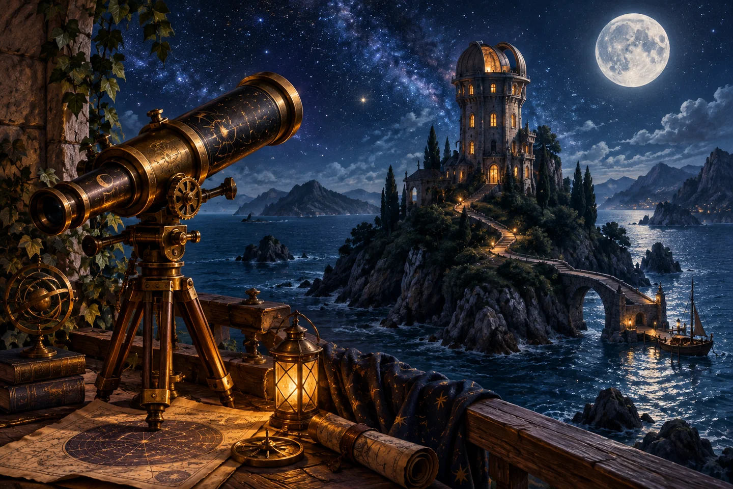 Cloud Castle Courier illustrated game artwork