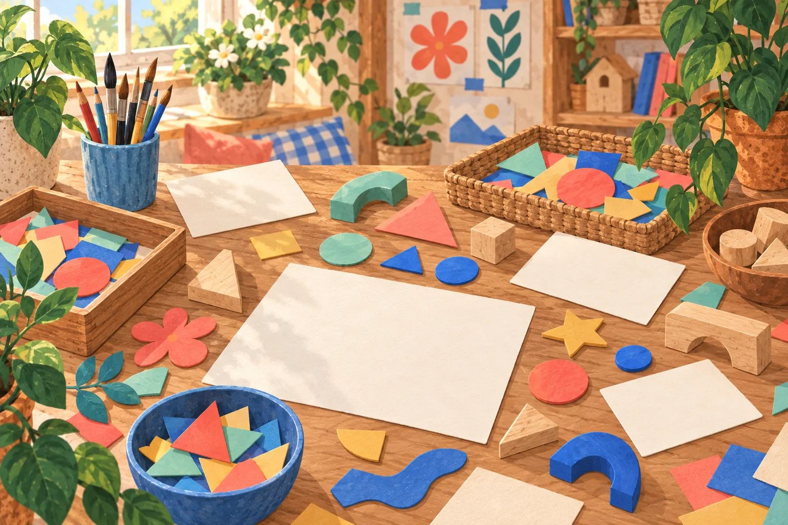 Complete the mosaics