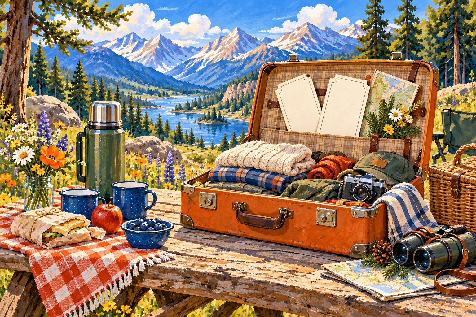Pack and plan