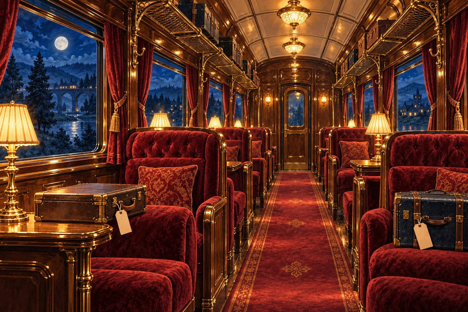 Explore the carriage